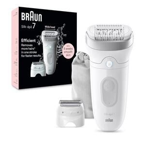 Open box new Braun Epilator Silk-épil 7, Hair Removal DeviceWomen Shaver Trimmer